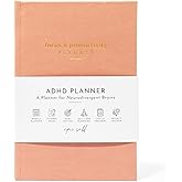 ADHD Planner for Adults: Focus Planner For Productivity - A planner for Neurodivergent Brains - Organization, Goal-Setting, and Time Management - Gift for Men and Women with ADHD