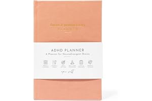 EPIC SELF ADHD Planner for Adults: Focus and Productivity Planner - A planner for Neurodivergent Brains - Organization, Goal-Setting, and Time Management - Gift for Men and Women with ADHD