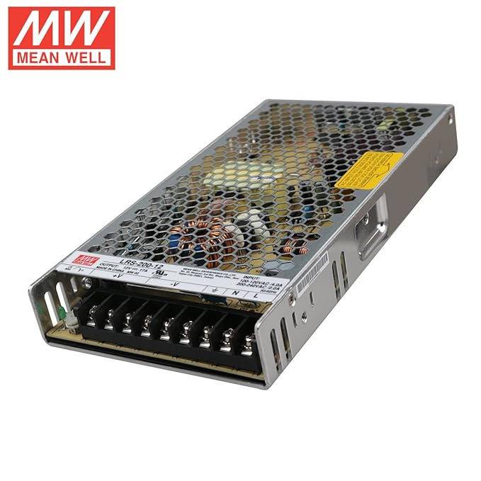 Amazon.in Buy MEAN WELL Meanwell LRS20012 LED Power Supply 200w 12V