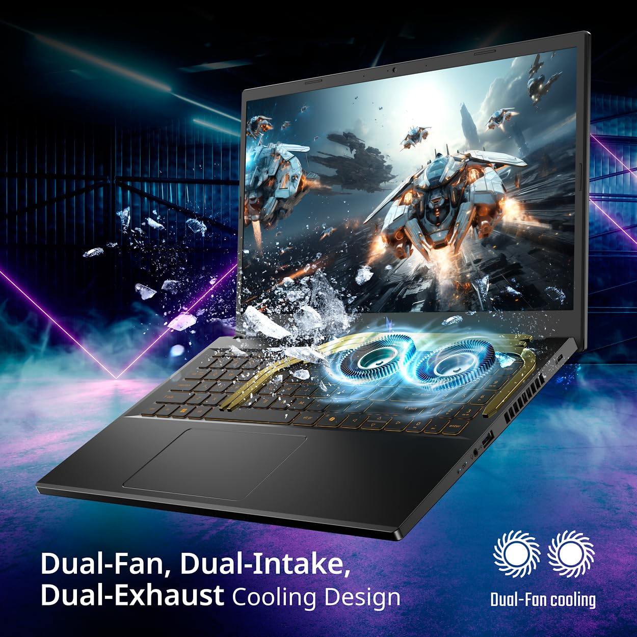 acer Nitro V Gaming Laptop | Intel Core i5-13420H Processor | NVIDIA GeForce RTX 4050 Laptop GPU | 15.6