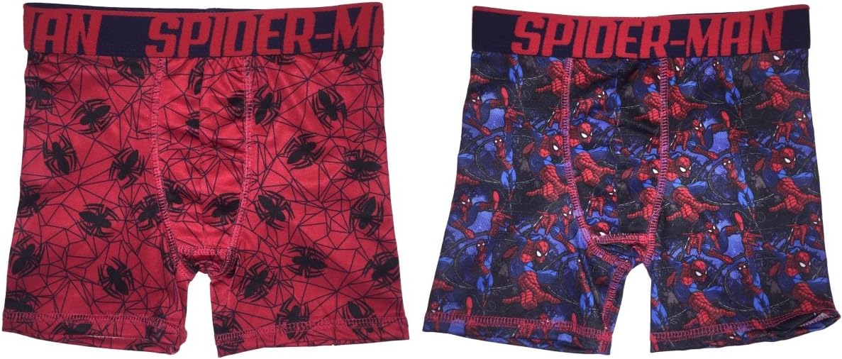 Marvel Comics Spider-Man 2 Pack Boxer Briefs - Medium