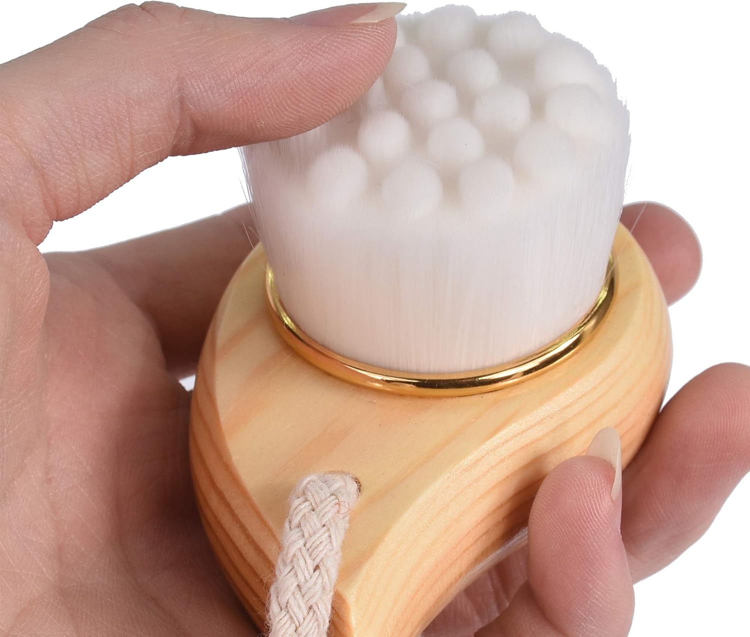 Schneespitze Cleansing Brush, Exfoliating Microfibre Face Cleansing Brush for All Skin Types - Image 5