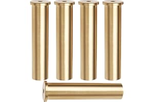 Be In Your Mind 5pcs Golf Club Weight Head Brass Shaft Tip Weights Weight Head Accessories Suitable for Steel Wood Steel Iron Shafts (2/4/6/8/10g)