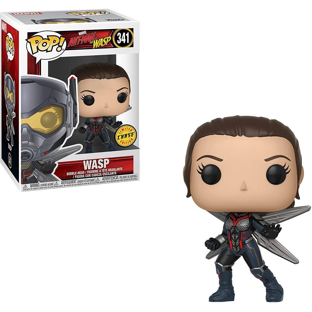 Funko Pop Wasp 341 Ant-Man & The Wasp Figure 9 CM Cinema Marvel Chase #1