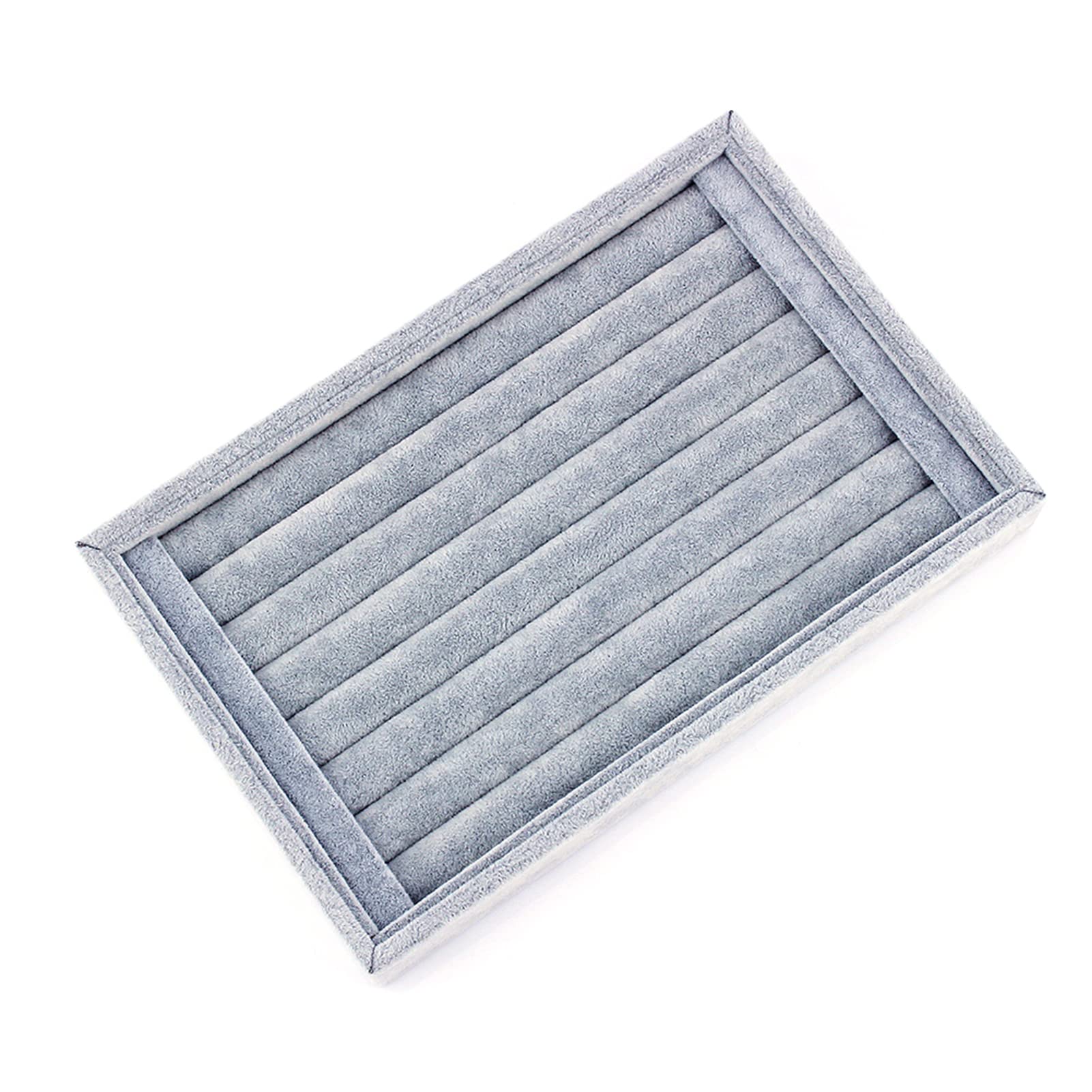 Jewelry Display Box, Ring Earrings Tray Case Organise Tray Holder Jewelry Earrings Storage Case Jewellery Ring Display Organiser Storage Tray Holder Case for Women