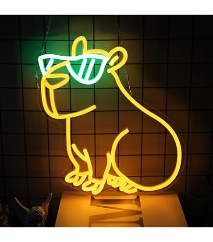 Beer Pong "Get Your Balls Wet" LED Neon Sign - 16x12 Inch Orange Wall Light For Bar, Game Room, Man Cave Decor - View #7