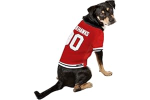 PETS FIRST NHL Chicago Blackhawks A Premium Big Jersey for Dogs & Cats, Red, XX-Large