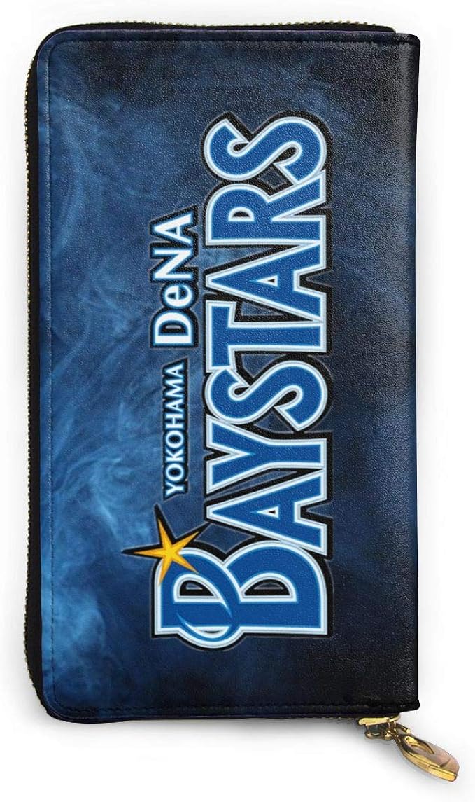 Amazon Co Jp 横浜denaベイスターズ レディース 財布 長財布 ファスナー財布 カードケース 大容量 本革 服 ファッション小物