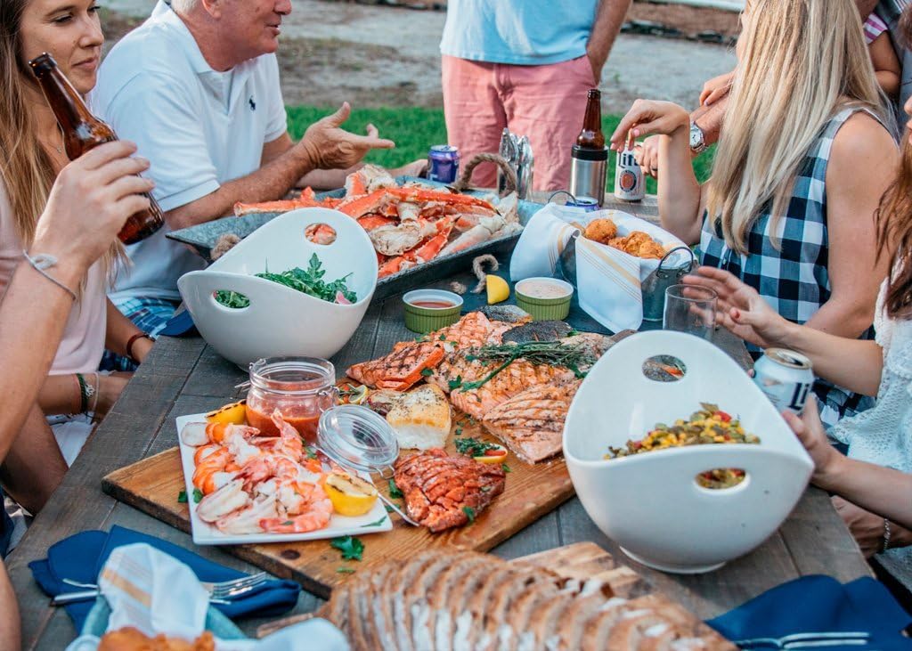 The Fishmonger Party Pack by Alaskan King Crab - Overnight Shipping Monday - Thursday