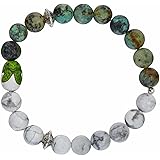 DivinityLA Hatchling Bracelet Women 8mm Stone Beads Bracelet Elastic Natural Stone Animal Awareness Bracelet Bangle