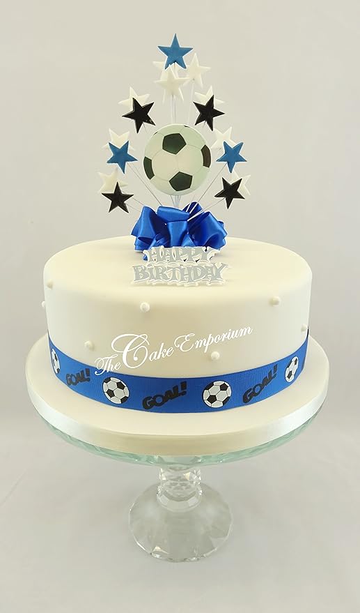 The Cake Emporium Ltd - Cinta de fútbol para decoración de ...