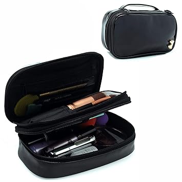 Amazon Com Relavel Makeup Brush Rolling Case Pouch Holder Cosmetic