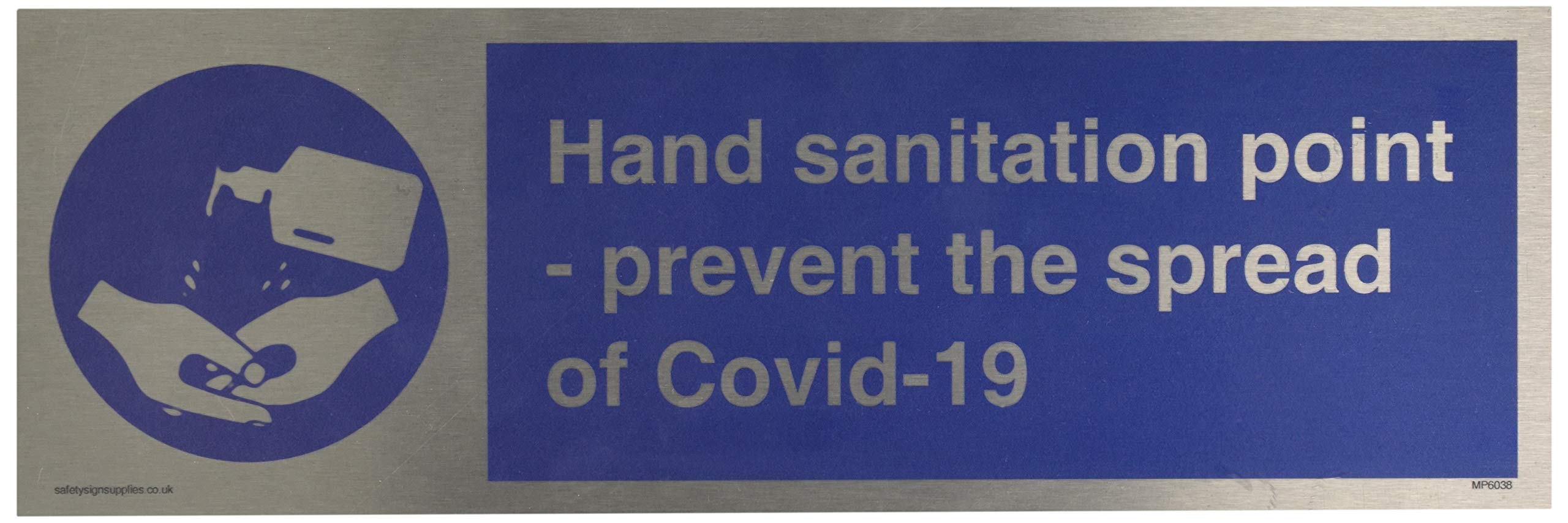 Hand sanitation point - prevent the spread of Covid-19