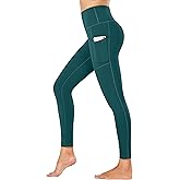 Fengbay High Waist Yoga Pants, Pocket Yoga Pants Tummy Control Workout Running 4 Way Stretch Yoga Leggings
