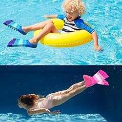 Gugmoy Kids Swim Fins,Comfortable Silicone Flippers