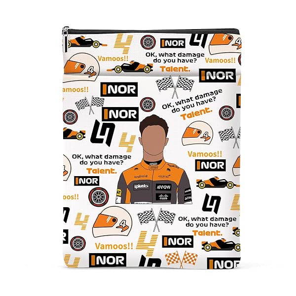 RACING FANS BOOK SLEEVE POUCH WATERPROOF BOOK COVERS...