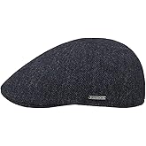 Stetson Kent Wool Earflaps Flat Cap Women/Men | Made in The EU