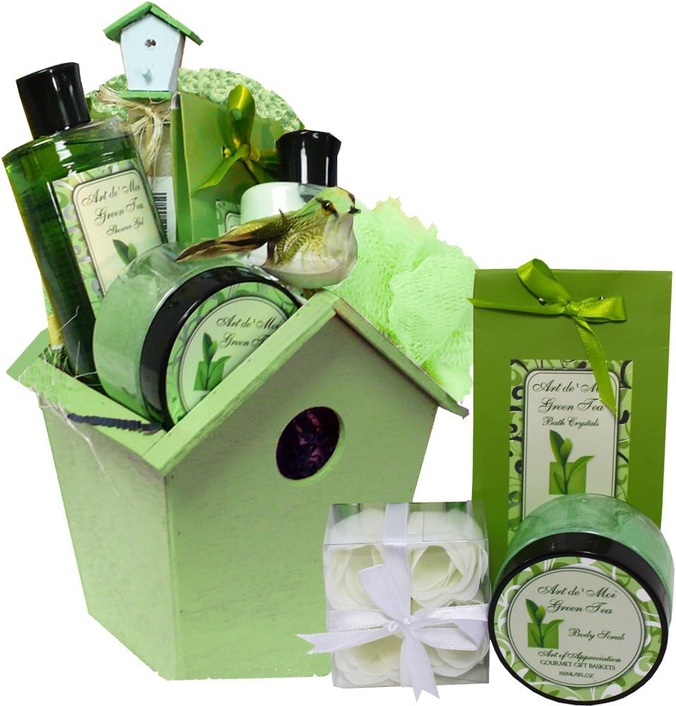 A Little Birdy Told Me Spa Bath and Body Gift Set -Green Tea