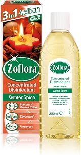 Zoflora Winter Spice Concentrate 250ml Pack of 1 Brand New