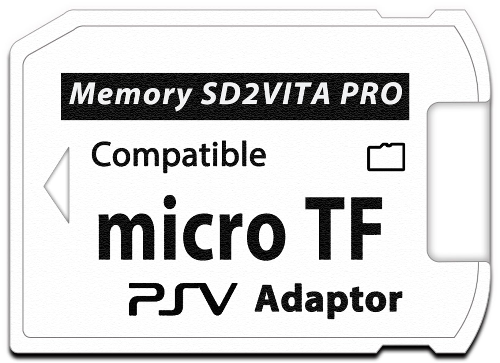 LEAGY Ultimate Version SD2Vita 5.0 Memory Card Adapter, PS Vita PSVSD Micro SD Adapter for PSV 1000/2000 PSTV FW 3.60 HENkaku Enso System