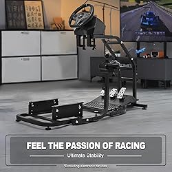 Marada Racing Sim Cockpit Stand Stable Frame Adapt