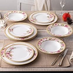 Noritake Hertford 12-Piece Set, Service for 4t in