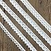 Cotton Ribbon Vintage Lace Trims Bridal Wedding Scalloped Edge Crochet Lace DIY Sewing Craft Supply 18 Yards Assorted (2 Yard Each)