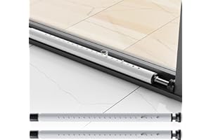 WooFog Sliding Door Security Bar,Window Security Bars Inside,17-50 inch Adjustable Patio Glass Door/Window Lock Bar for Burglar Proof/Child Safety, Window Stoppers for Sliding/Vertical Windows -2 PCS