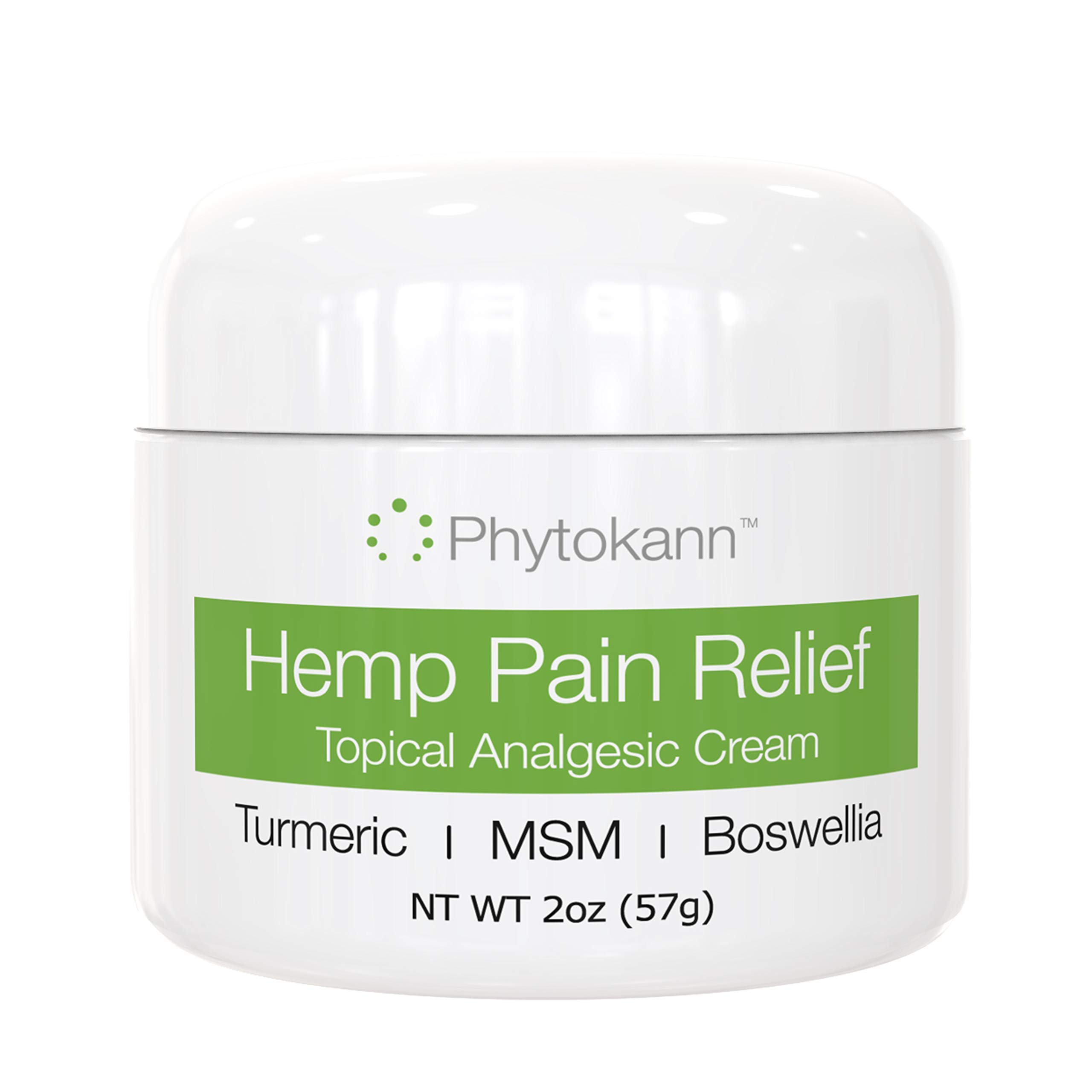 Hemp Pain Relief Cream for Arthritis Back Inflammation Muscle Soreness
