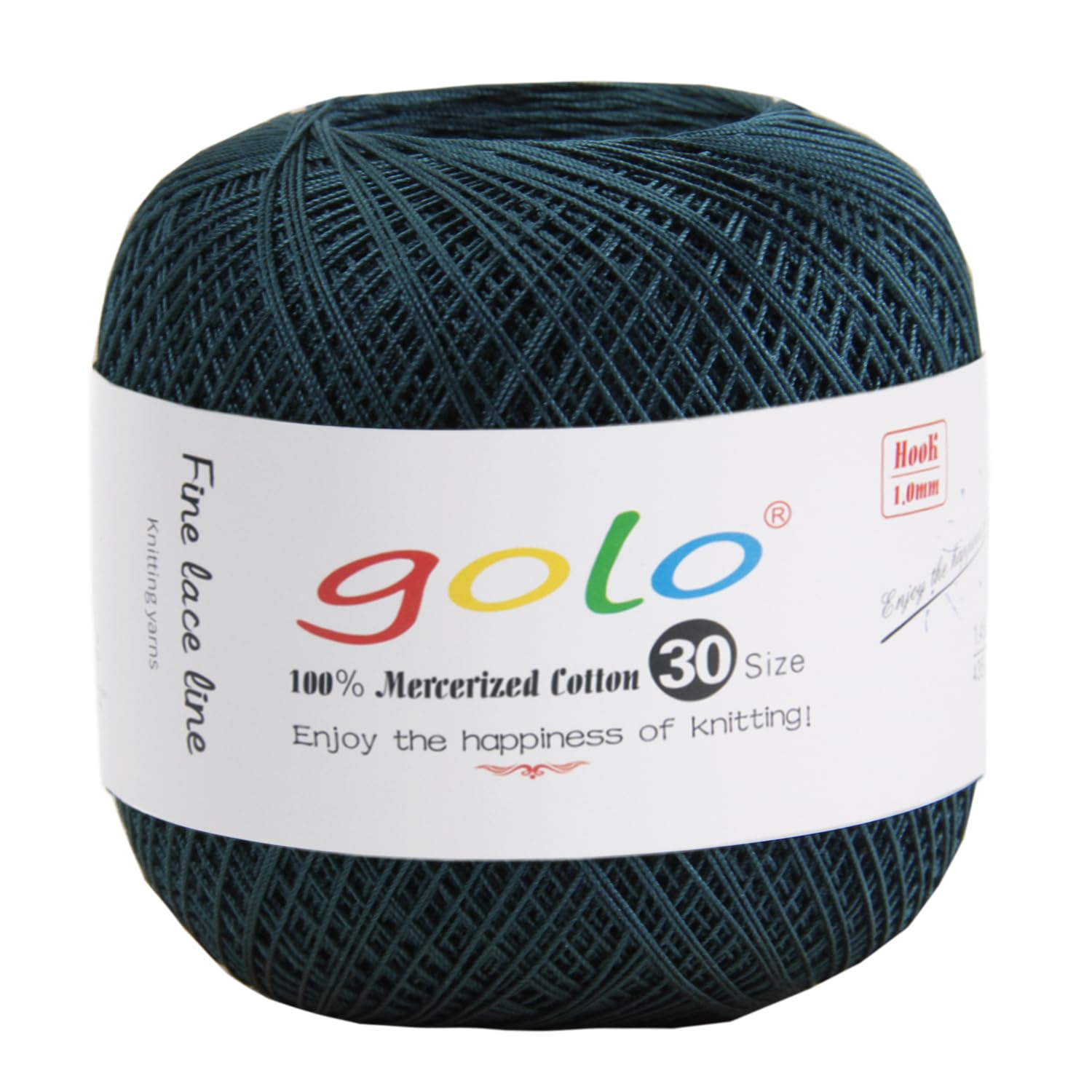 golo Crochet Thread Size 30 Yarn for Hand Knitting Cotton Crochet Yarn — image 1