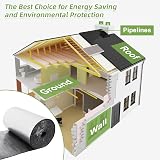 Dripex 10mm Aluminium Foil Insulation Thermal Soundproof Heat Reflector Camper view 8
