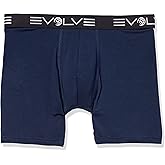 Evolve Men's Stretch Luxe 3 Pack 6'' Boxer Briefs