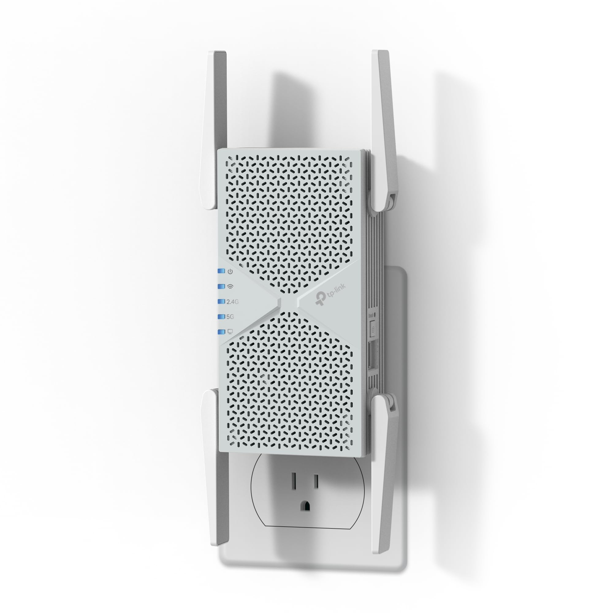 Photo 1 of (factory sealed)(see all images) TP-Link BE6300 Wi-Fi 7 Range Extender RE403BE w/ 2.5G Port | 6.3 Gbps Dual-Band Wireless Repeater | Internet Signal Booster for Home | Up to 2800 sq.ft, 64 Devices | MLO, EasyMesh | No 6 GHz Band