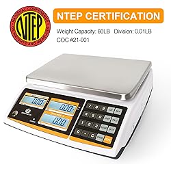 BROMECH NTEP Certified Scale Price Computing, 60lb