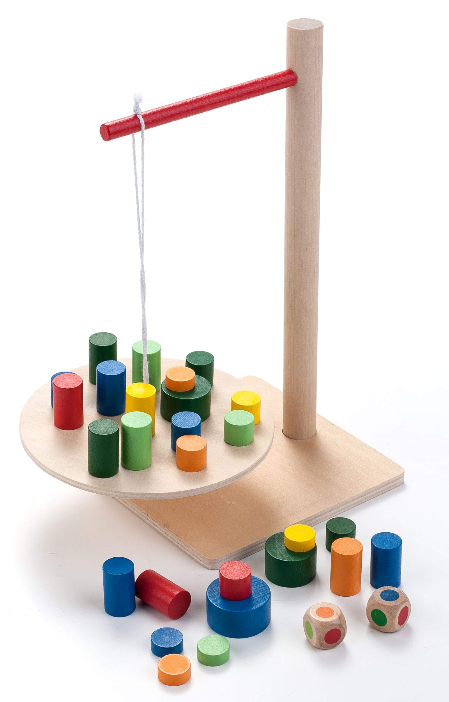 Engelhart - Wooden Skill Game in Scale Design - 340916