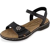 CUSHIONAIRE Women's Bloom comfort sandal with +Comfort Foam and Wide Widths Available