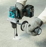 Makita DLX2412TJ 18V LXT Brushless Combo Kit 2x5.0Ah Batteries Charger Makpac view 2