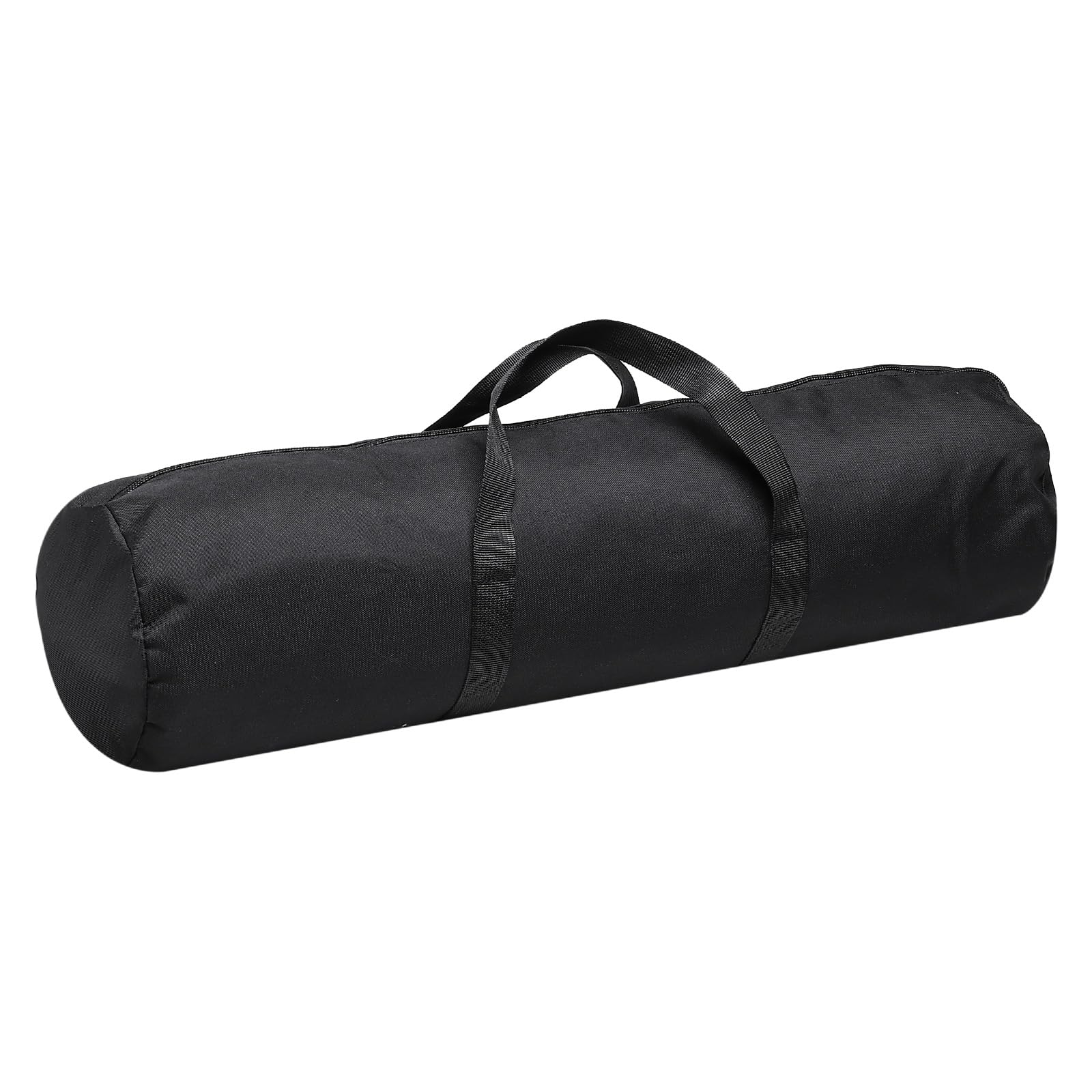 PATIKIL Outdoor Duffel Bags, 17.71 x 6.69 Waterproof Oxford Fabric Camping Storage Bag Foldable Luggage Bags with Zipper for Travel Sport, Black