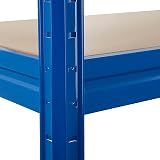 BiGDUG Heavy Duty Garage Shelving Unit 600kg per shelf 4 Tier Blue view 7