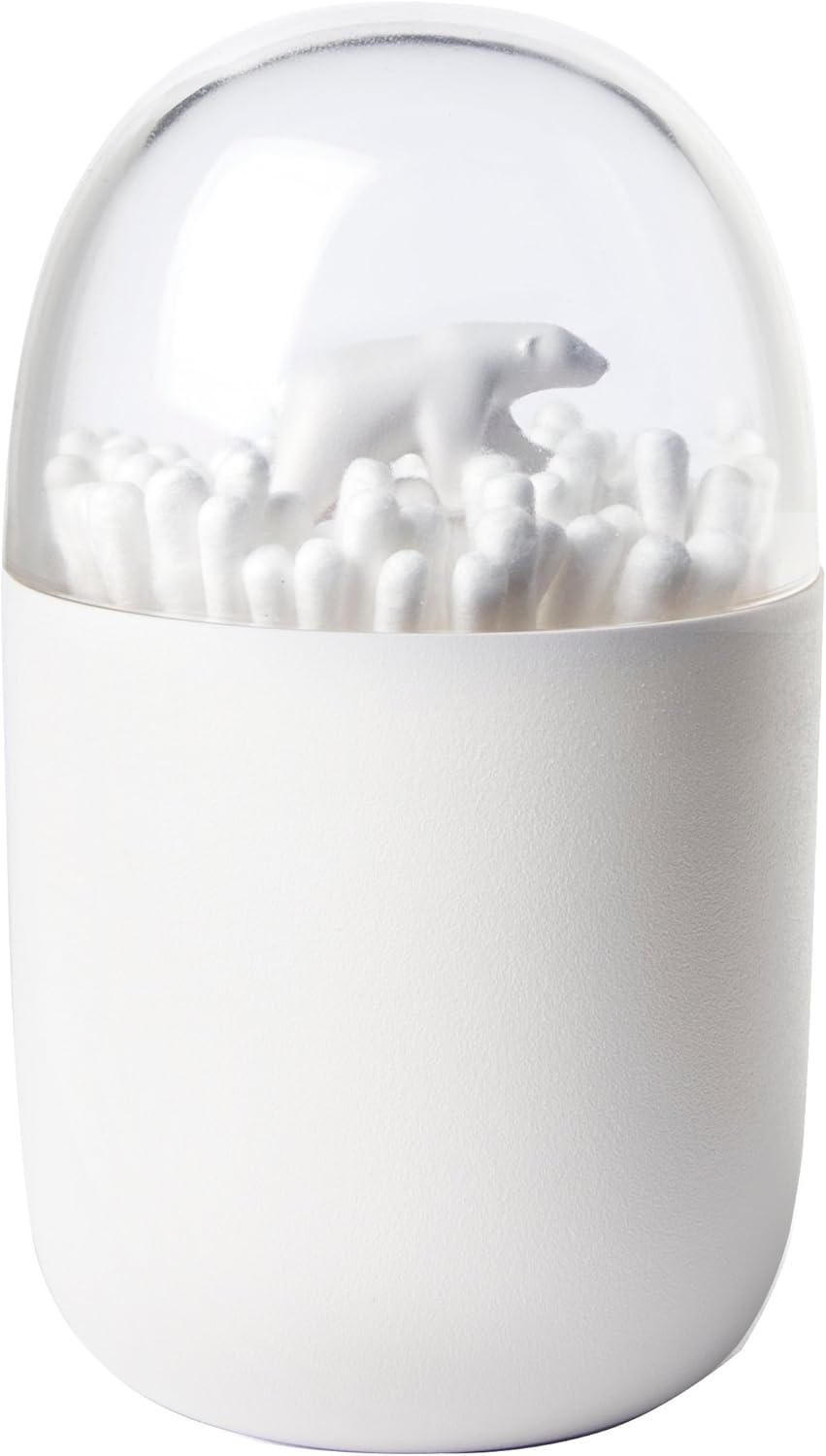 Qualy Roaming Bear cotton bud holder