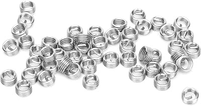 Fafeicy M3.5x0.6 Stainless Steel Self Tapping Wire Thread Inserts 50Pcs Repair