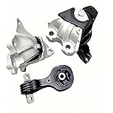 Yllhaoyuan Engine Motor Transmission Mounts Set for 2012-2015 Civic 1.8L | Complete Set of 3 For Coupe &amp; Sedan (Auto) - Fits GP9885, GP9748, GP9742 - Fixes Vibration &amp; Engine Movement