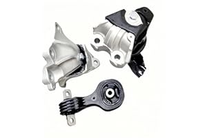 Yllhaoyuan Engine Motor & Transmission Mount 3Pcs Compatible with 2012-2015 Civic Coupe/ Sedan AUTO 1.8L Replacement A65048 A65021 A65087
