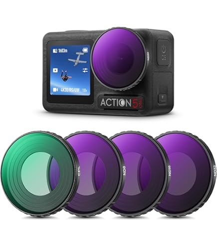 REYGEAK Batteria E Caricabatterie Per DJI Osmo Action 5 Pro/Action