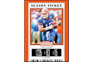 CONTENDERS DRAFT PICKS 2019 PANINI CONTENDERS DRAFT TICKETS SEASON TICKET #94 TIM TEBOW FLORIDA GATORS FOOTBALL OFFICIAL TRADING CARD OF NFL