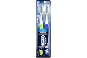 Oral B Pulsar Pro-Health Battery Powered Toothbrush, Soft, 2 Count (Color May Vary)