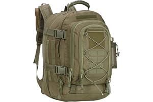 HYKING Expandable 40-64L Military Tactical Backpack 3 Day Bag Hiking Gym Sport Camping