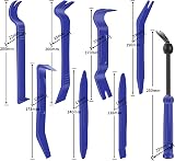 BEEWAY Auto Trim Removal Tools 17in1 Interior Car Upholstery Kit with Pouch view 2