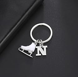 LIKGREAT Ice Skate Keychain Figure Skating