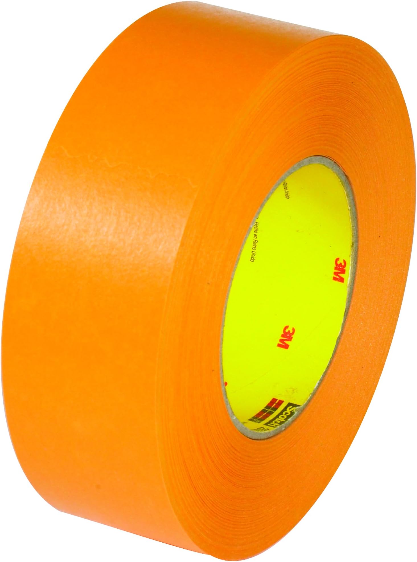 3M 2525 Flatback Tape, 9.5 Mil, 1 1/2" x 60 yds, Orange, 6/Case, 3M Stock# 7000088507